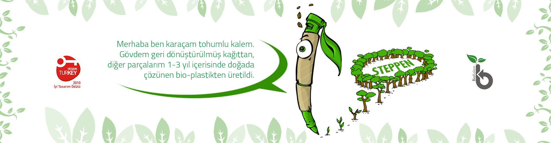 BioKalem doğa dostu promosyon kalem