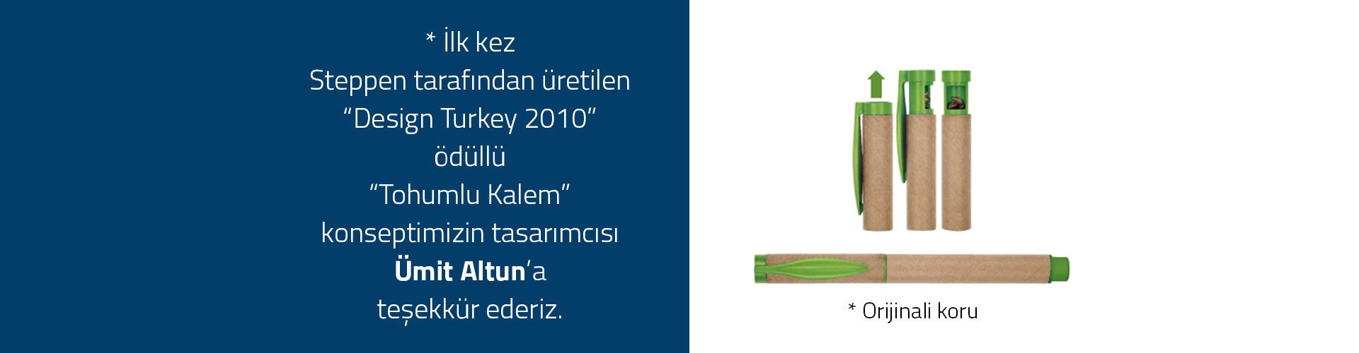 Sertifikalı tohumlu kalem ve bio ürün yaklaşımı